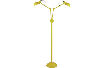 Habitat - Tommy Yellow Twin Headed Metal - Floor Lamp Habitat - Tommy Yellow Twin Headed Metal - Floor Lamp